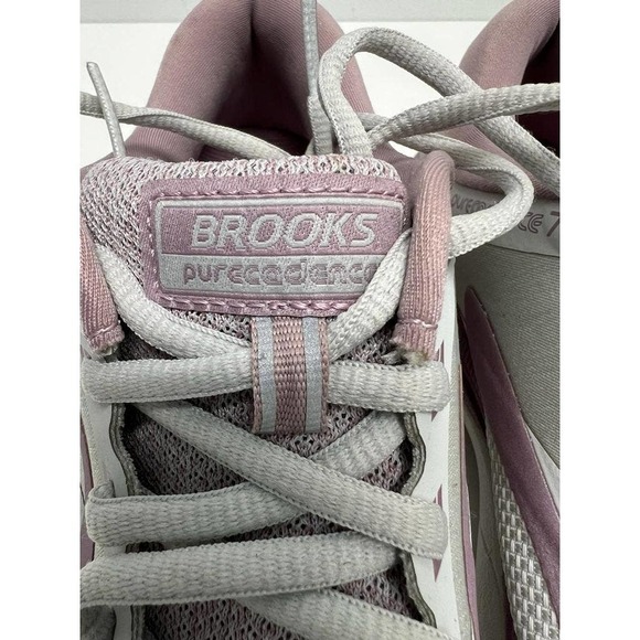Women's Shoes Brooks Purecadence 7  Size 10 Purple and Gray - Picture 4 of 5